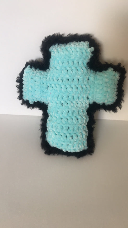 Cross mini pillow